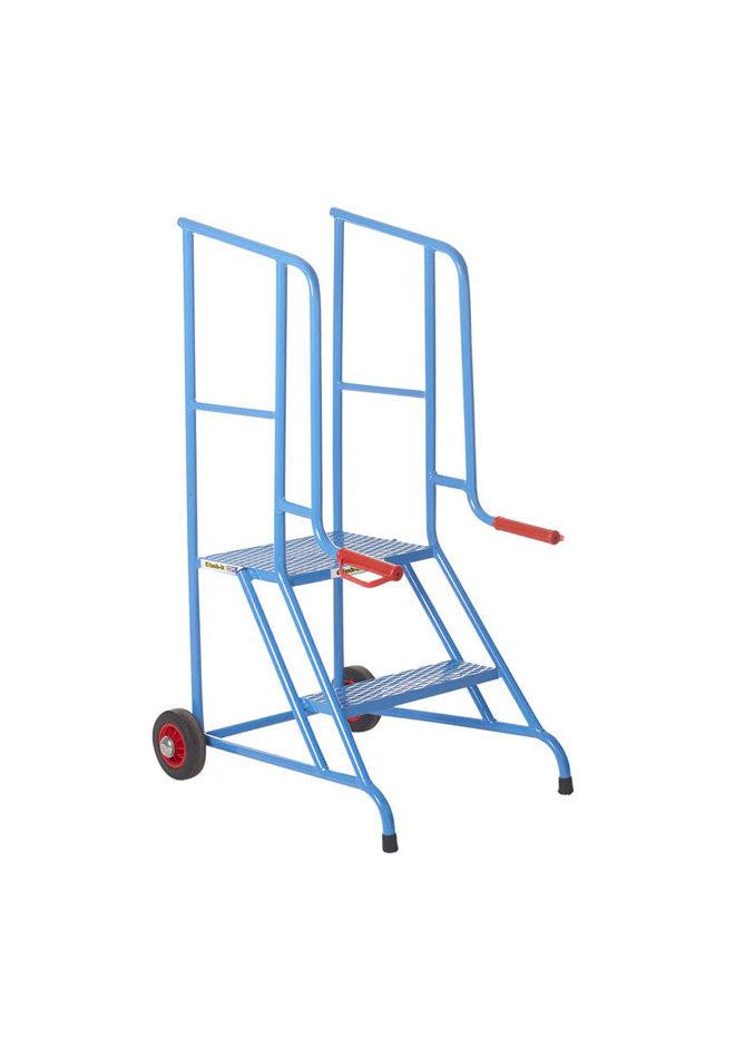 Climb It Mobile Loading & Packing Steps In Blue