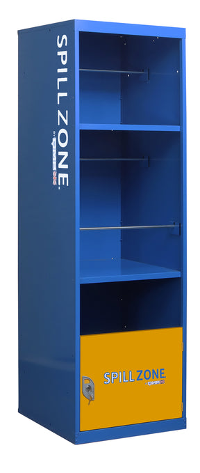 SpillZone® Absorbent Station Quick-Reach Half Lockable Door