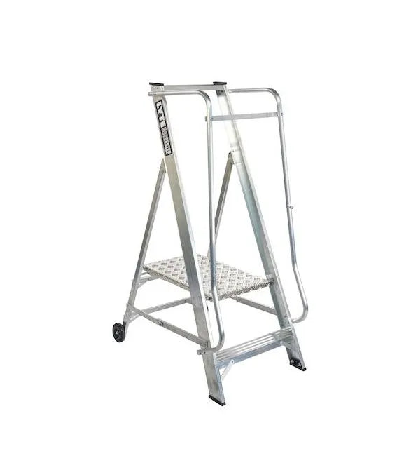 Lyte Magnastep NBSWPM Wide Platform Stepladders with Double Handrails
