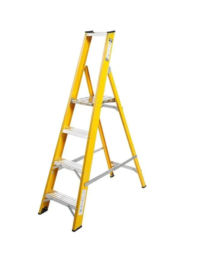 Lyte Magnastep NGFBPM Heavy Duty Glass Fibre Platform Stepladders
