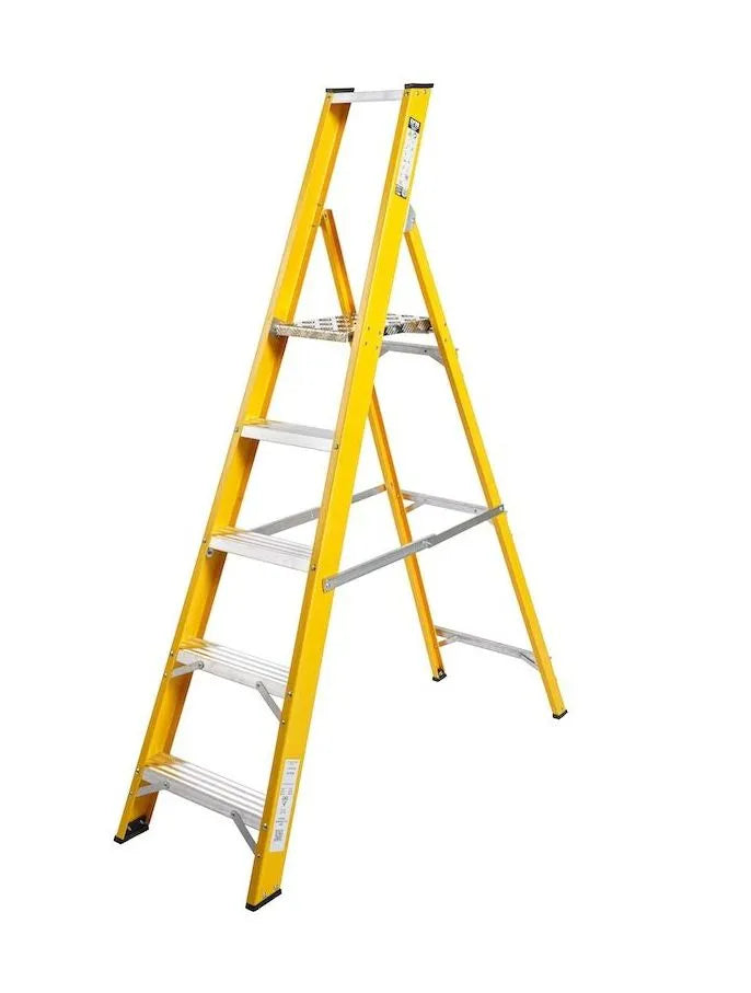 Lyte Magnastep NGFBPM Heavy Duty Glass Fibre Platform Stepladders