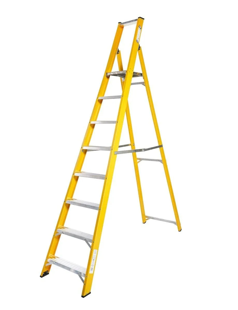 Lyte Magnastep NGFBPM Heavy Duty Glass Fibre Platform Stepladders