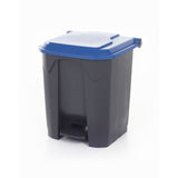 Pedal Recycling Bin With Coloured Lids