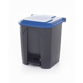 Pedal Recycling Bin With Coloured Lids