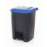 Pedal Recycling Bin With Coloured Lids