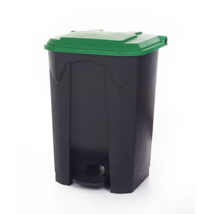 Pedal Recycling Bin With Coloured Lids