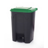 Pedal Recycling Bin With Coloured Lids