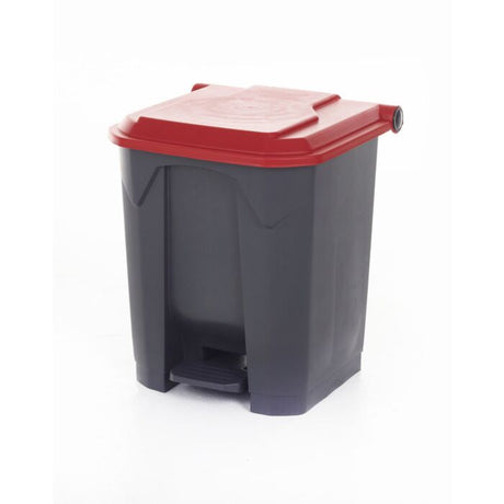 Pedal Recycling Bin With Coloured Lids