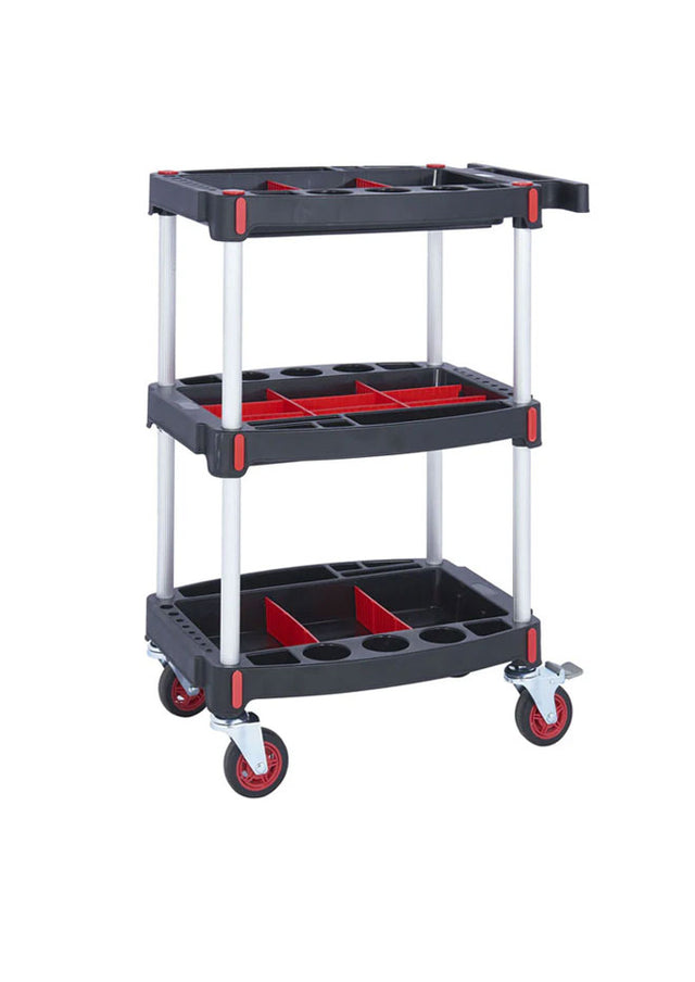 ProPlaz Handy Folding Compartment Shelf Trolley