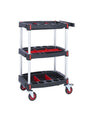 ProPlaz Handy Folding Compartment Shelf Trolley