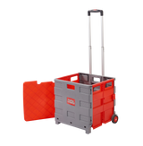 ProPlaz Grey & Red Folding Box Truck With Removable Lid - 35 KG