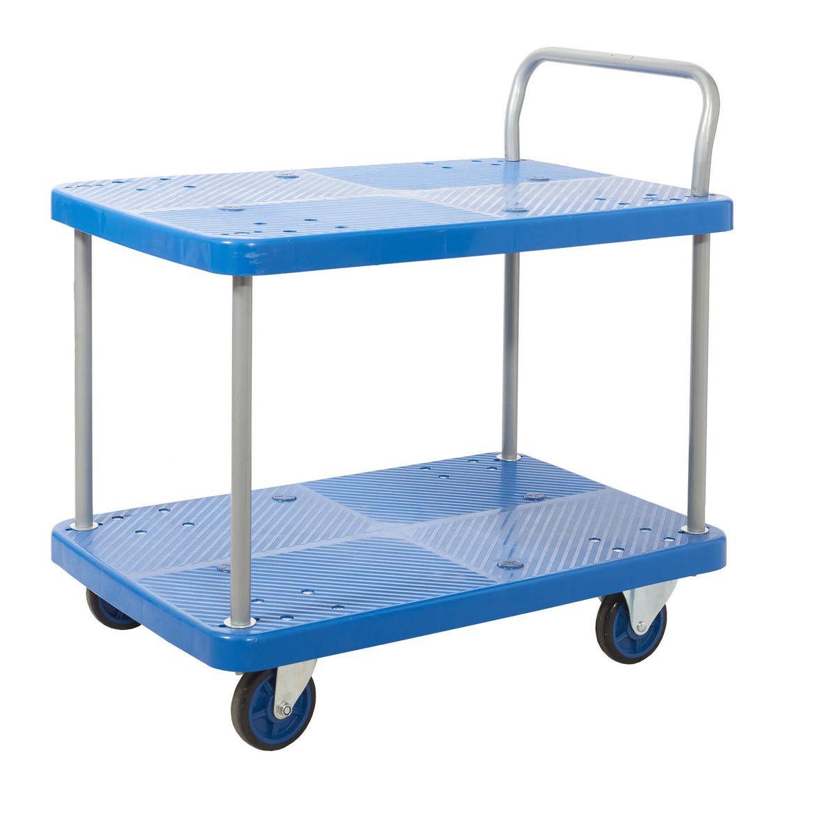 ProPlaz Large Two Tier Platform Trolley - 300 KG Capacity – Warehouse Land