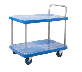 ProPlaz Large Two Tier Platform Trolley - 300 KG Capacity