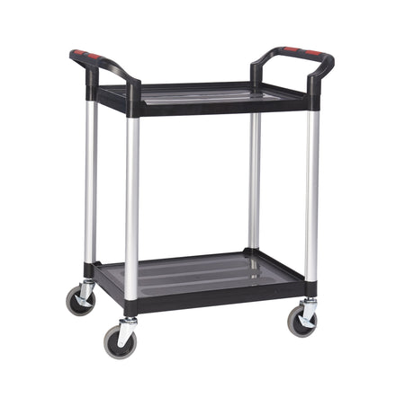 ProPlaz Lightweight Double Shelf Trolley - 150KG Capacity