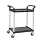 ProPlaz Lightweight Double Shelf Trolley - 150KG Capacity