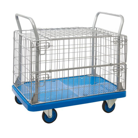 ProPlaz Mesh Truck With Hinged Lid Top & 1/2 Drop Side