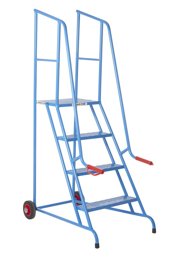 Climb It Mobile Loading & Packing Steps In Blue