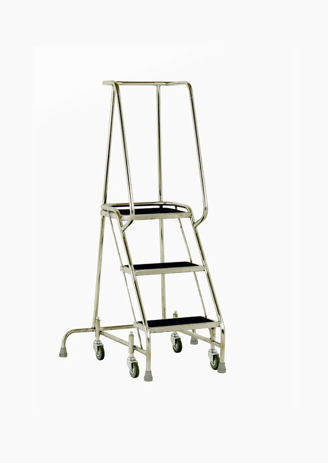 Steptek Stainless Steel Mobile Step