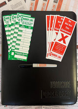 Ladder Log Inspection Register With Green And Red Stickers