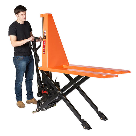 Vulcan Electric High Lift Pallet Truck - 1000 KG Capacity