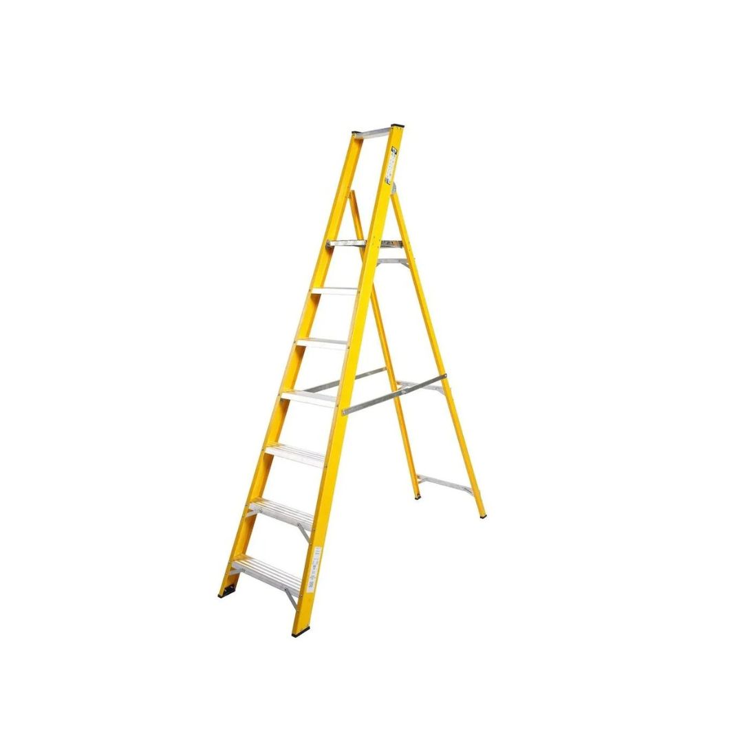 Lyte Magnastep NGFBPM Heavy Duty Glass Fibre Platform Stepladders