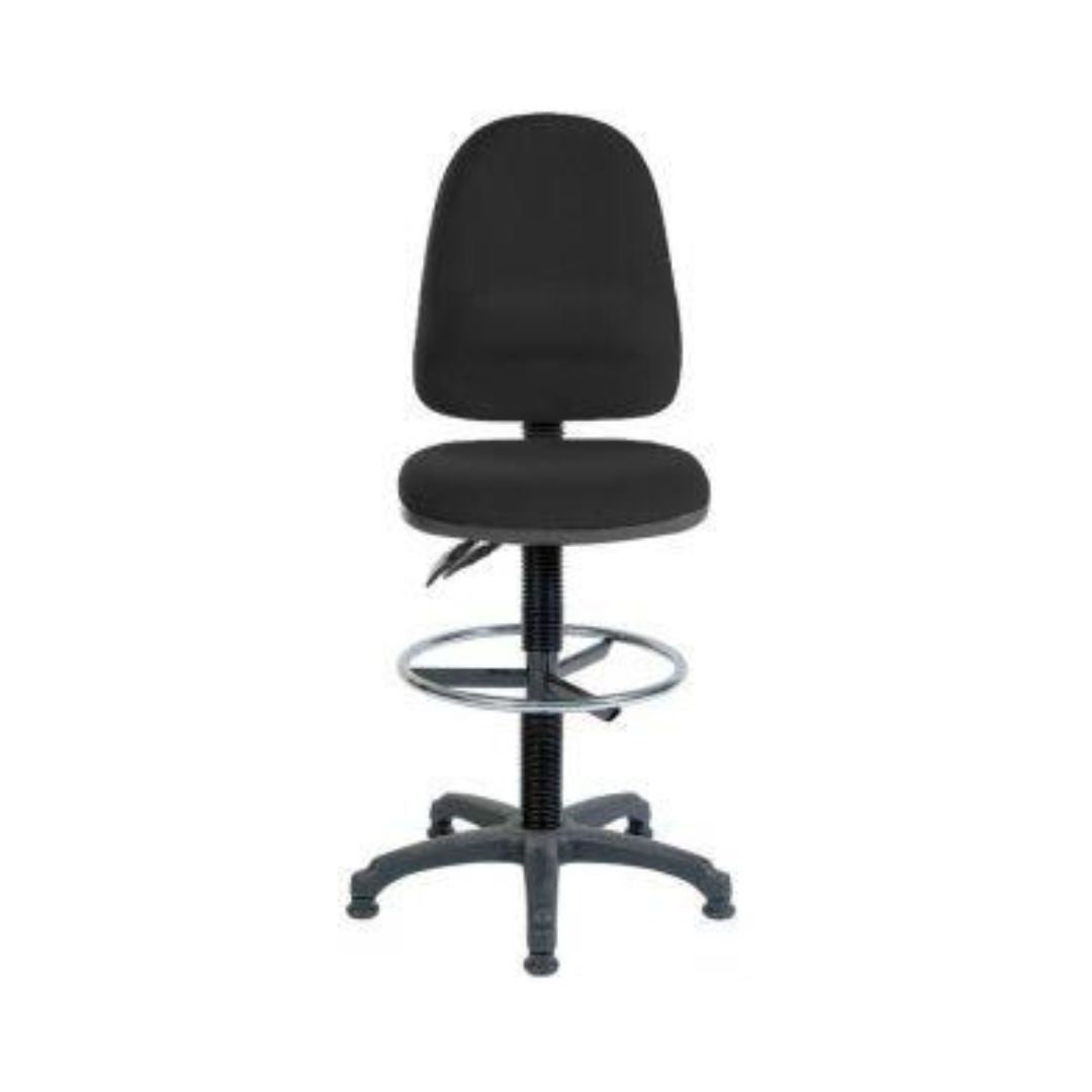 Deluxe Ergo PU Twin Draughter Chair