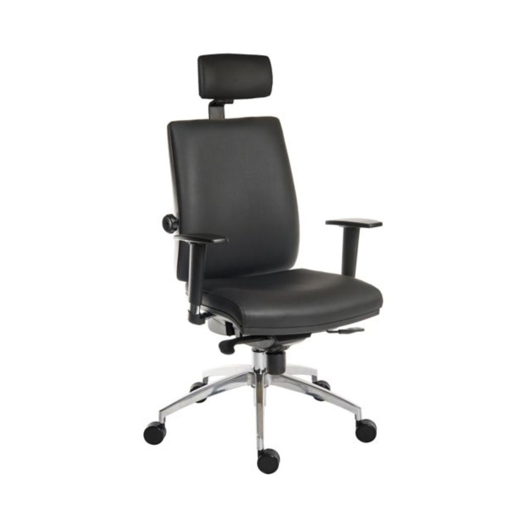 Ergo Plus PU Premier Black 24 Hour Chair