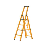 Hymer Fibreglass GRP Platform Step Ladder With Tool Tray
