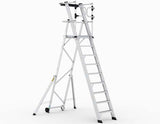 Climb It EN131 Folding Steps With Enclosed Platform