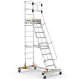 Climb It Mobile Safety Step WIth Safety Gate