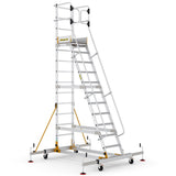 Climb It Mobile Safety Step WIth Safety Gate