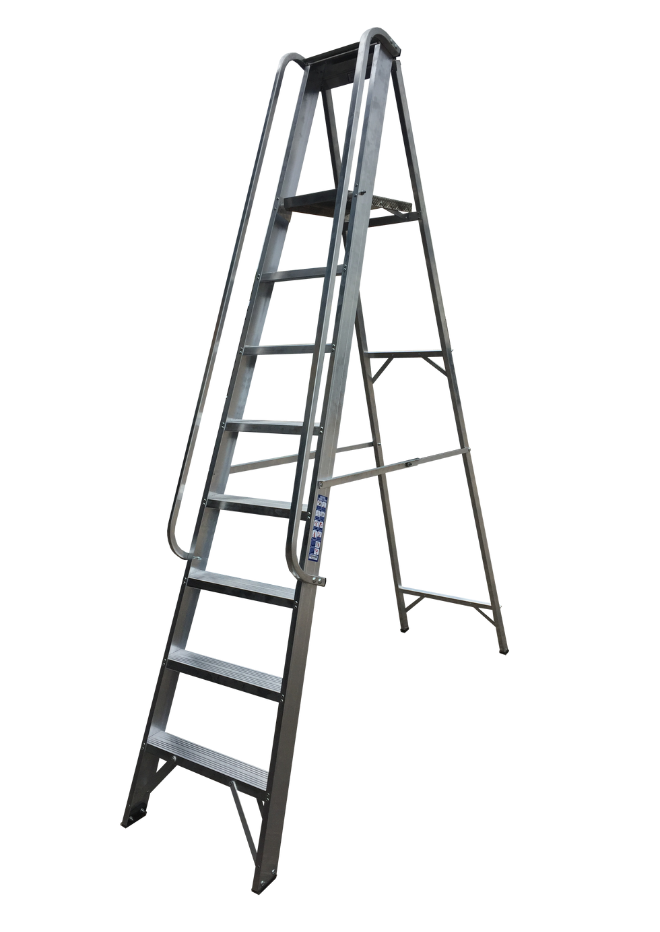 Heavy Industrial Platform Stepladders
