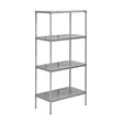 Eclipse Plastic Plus Shelving With Solid Shelves - 610mm Deep