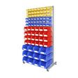 Single Sided Small Compartment Bin Racks