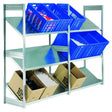 Galvanised Inclined Shelving