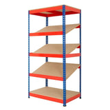 Kanban Sloping Shelving With Optional Bins