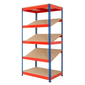 Kanban Sloping Shelving With Optional Bins