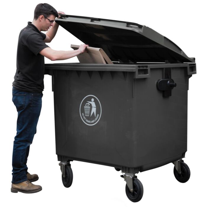 660 Litre Deep Waste Bin