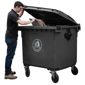 660 Litre Deep Waste Bin