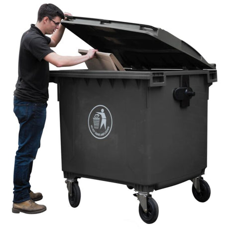 660 Litre Deep Waste Bin