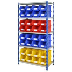Plastic Storage Bin Shelving