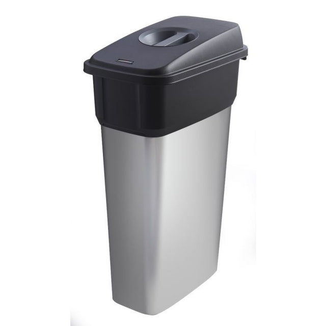 Slim Recycling Bin With Handle Lid