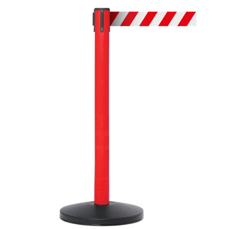 Single Safety Belt Barrier With Four Way Connectivity