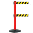 Double Safety Belt Barrier With Four Way Connectivity