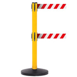 Double Safety Belt Barrier With Four Way Connectivity