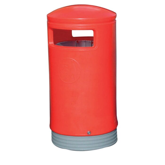 Hooded Top 75 Litre Outdoor Litter Bins