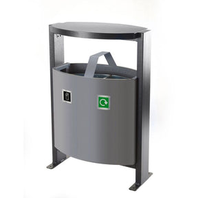 Outdoor 2 Compartment Bin