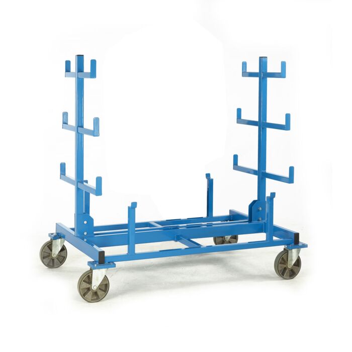 Heavy Duty Mobile Bar Storage Rack – Warehouse Land