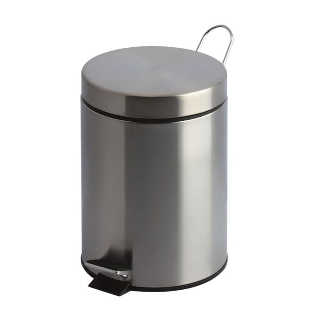Stainless Steel Pedal Bin With Plastic Liner