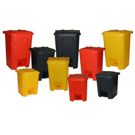 Single Colour Pedal Bins